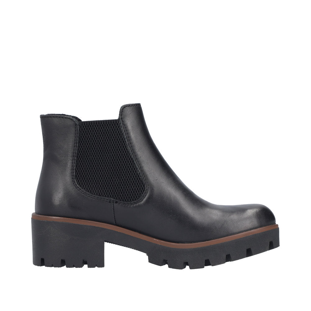 Le Bos Rieker Black/Black Amalia 65 Women's Boots 79265-03