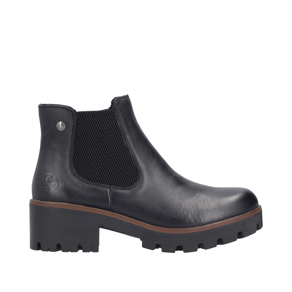 le bos Rieker Black/Black Amalia 65 Women's Boots 79265-03