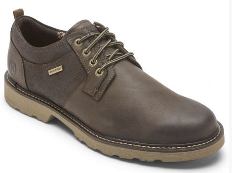 le bos Rockport Dunham Dark Brown Men's Jake Waterproof Oxford CH6621