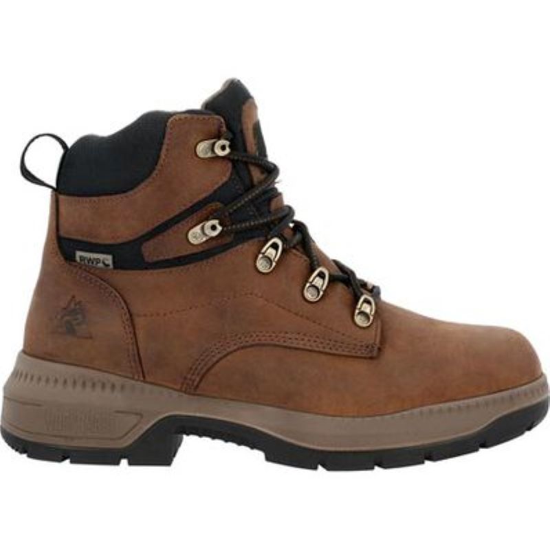 Le Bos Rocky Crazy Horse Worksmart Waterpoof 6 Inch Composite Toe Men's Workboots RKK0458