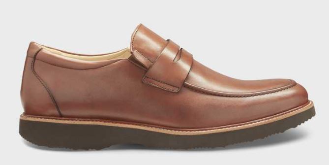 Le Bos Samuel Hubbard Dunham Whiskey Tan Leather Mens Dress Shoes M2180-065