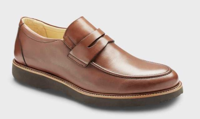 le bos Samuel Hubbard Dunham Whiskey Tan Leather Mens Dress Shoes M2180-065