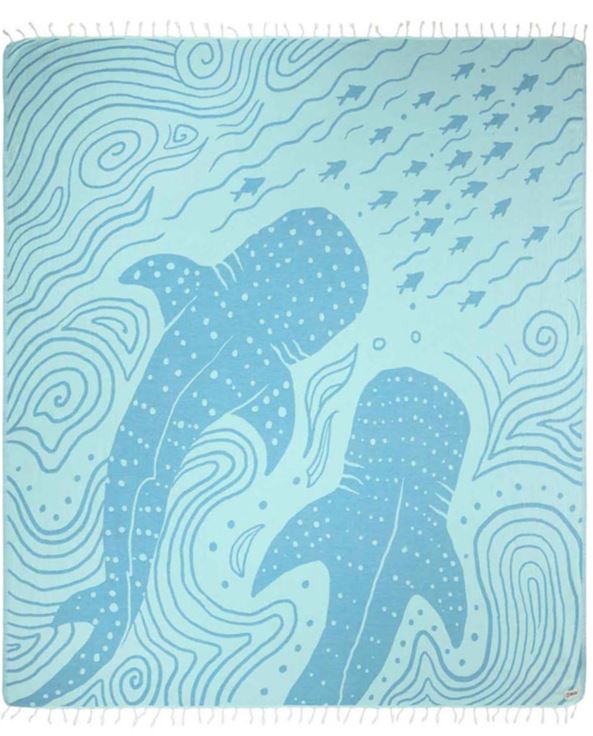 le bos Sand Cloud Jaws Beach XL Beach Towel WSS24TOWO15SEGX