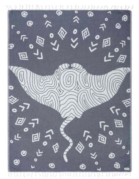 le bos Sand Cloud Mr Ray Beach Towel WSU23TOW009NVYL