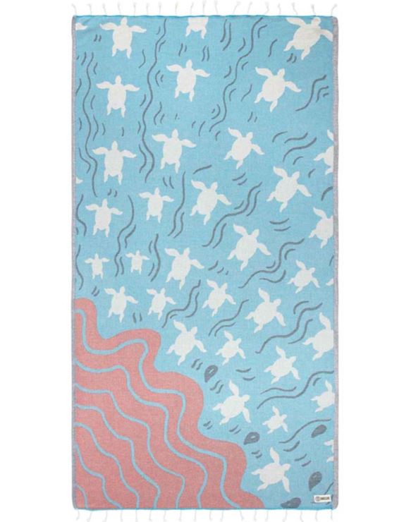 le bos Sand Cloud Ruggles Beach Towel WSS24TOW012AQUR