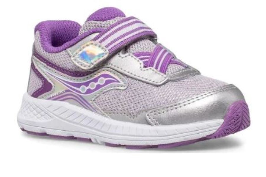 le bos Saucony Silver Ride 10 Jr. Little Children's Athletic Shoes SL165536