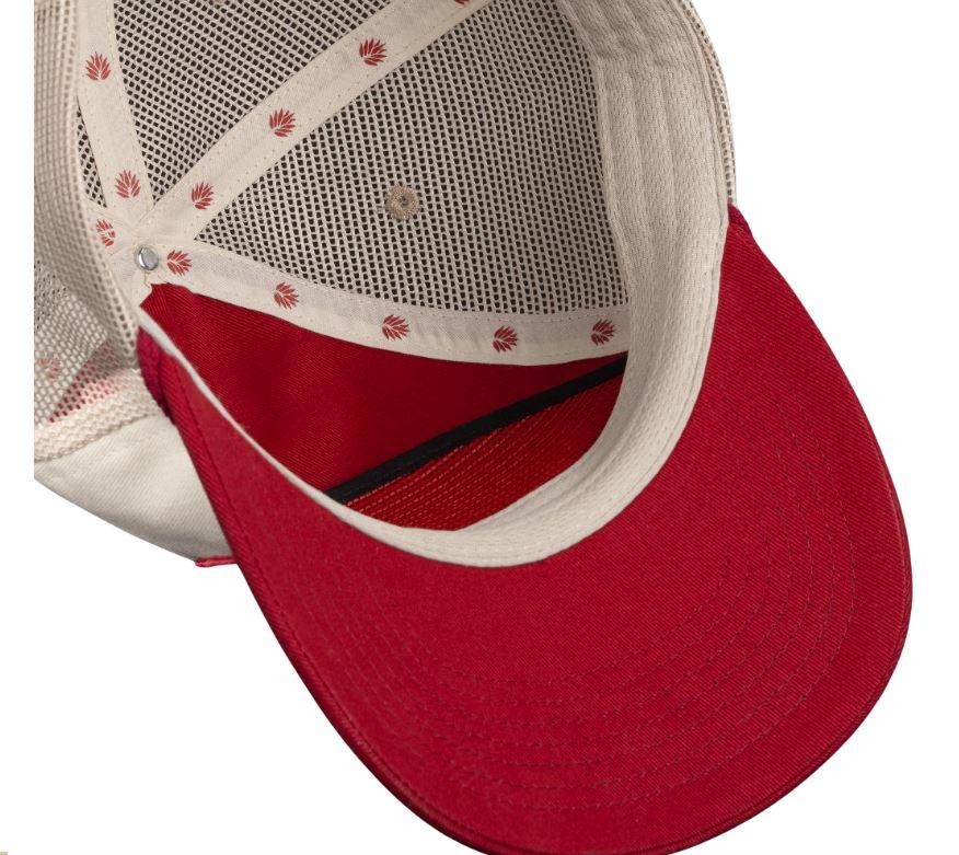 Le Bos Sendero White/Maroon Giddy Up Hat SPCH125S21AZZ