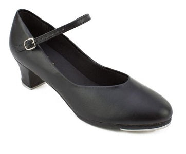 le bos So Danca Adult Black 1.5 Inch Heel Tap Shoe TA55