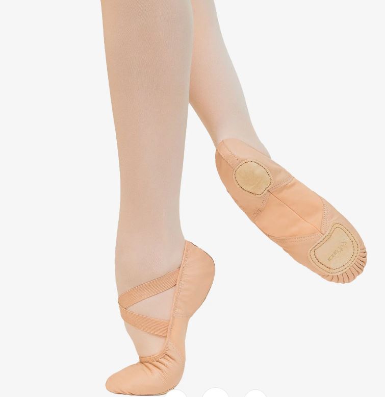 le bos So'Danca Briar Leather Split Sole Adult Ballet Shoes SD110