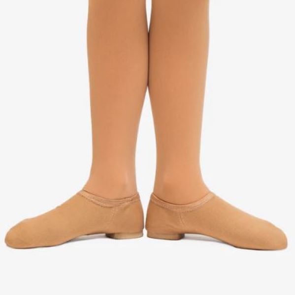 le bos So'Danca Jill Stretch Canvas Split Sole Children's Jazz Shoe JZ75S