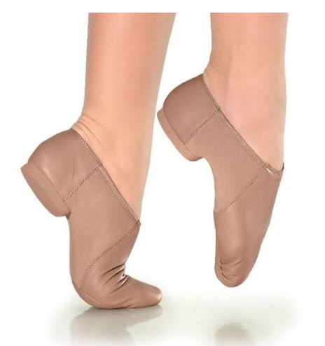 le bos So'Danca Rubber Sole Leather Adult Jazz Shoes JZ45L