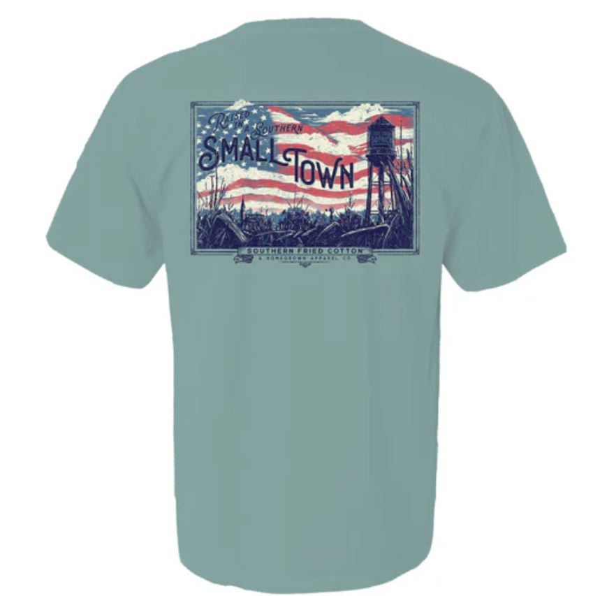 le bos Southern Fried Cotton Bay Small Town USA T-Shirt SFM12078