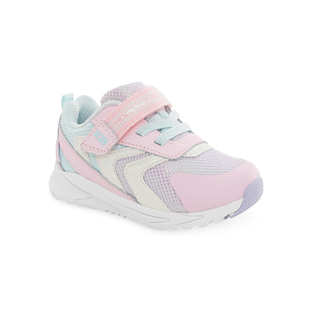 le bos Stride Ride Periwinkle Made2Play Bolt Toddler Girl Sneakers BG029204