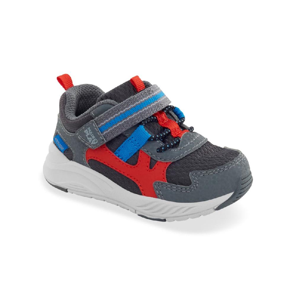 le bos Stride Rite Black Multi Made2Play Player Toddler Sneakers BB014105