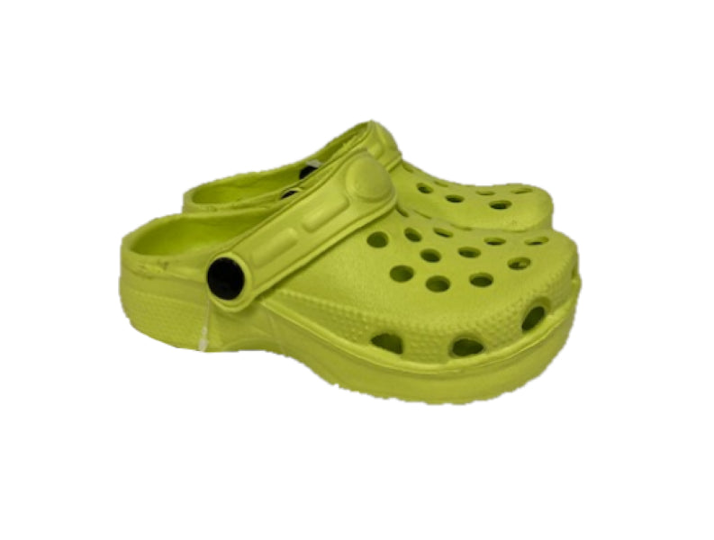 le bos Surf7 Green Classic Clog Childrens Shoes FF282B-GREEN