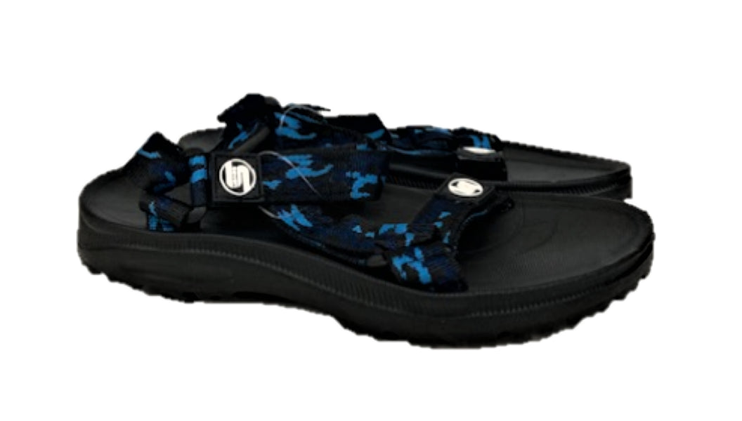 le bos Surf7 Navy Childrens Adjustable Strap Sandals FF382B-NAVY