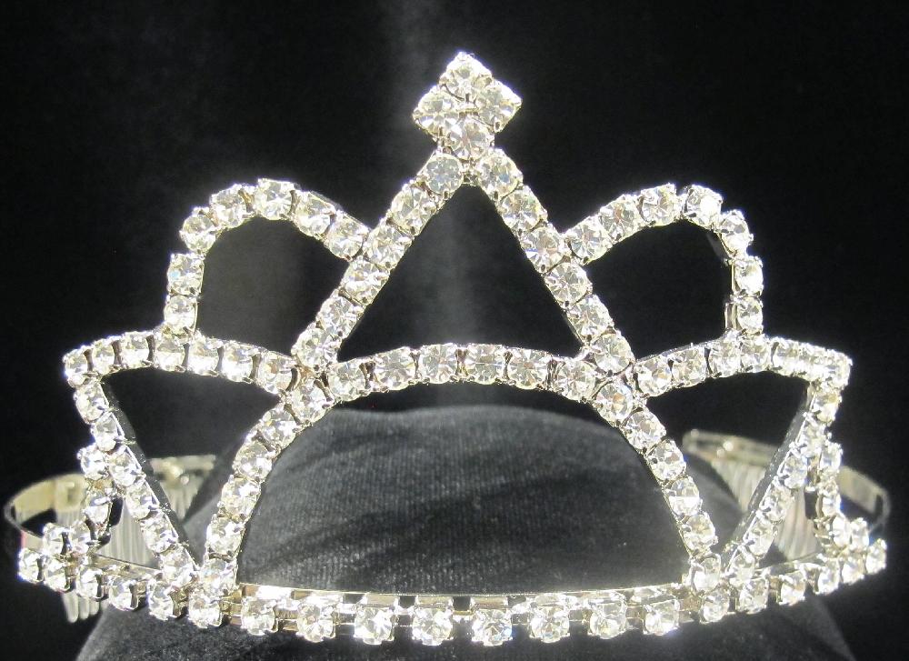 le bos T-31 SUNRISE AND POINTED AND CURVED MOUND TIARA