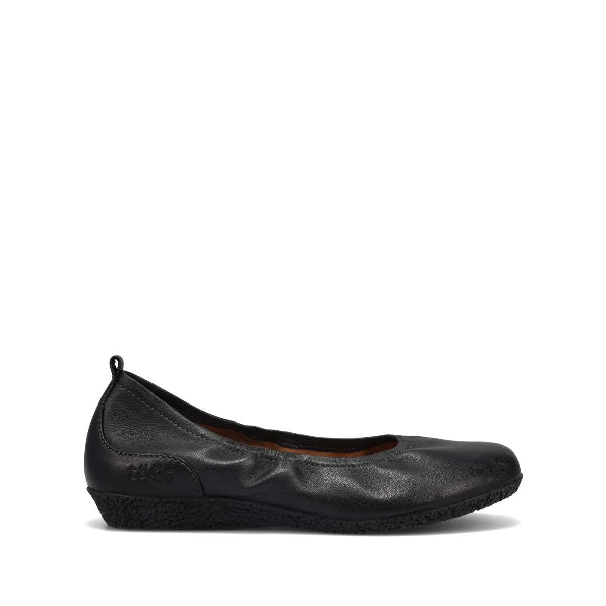 Le Bos Taos Black Chit Chat Women's Ballet Flat Shoes CHT-14210-BLK