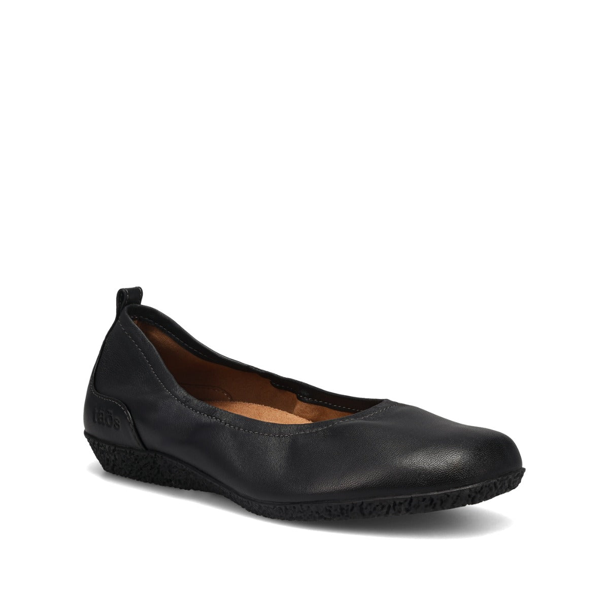 le bos Taos Black Chit Chat Women's Ballet Flat Shoes CHT-14210-BLK