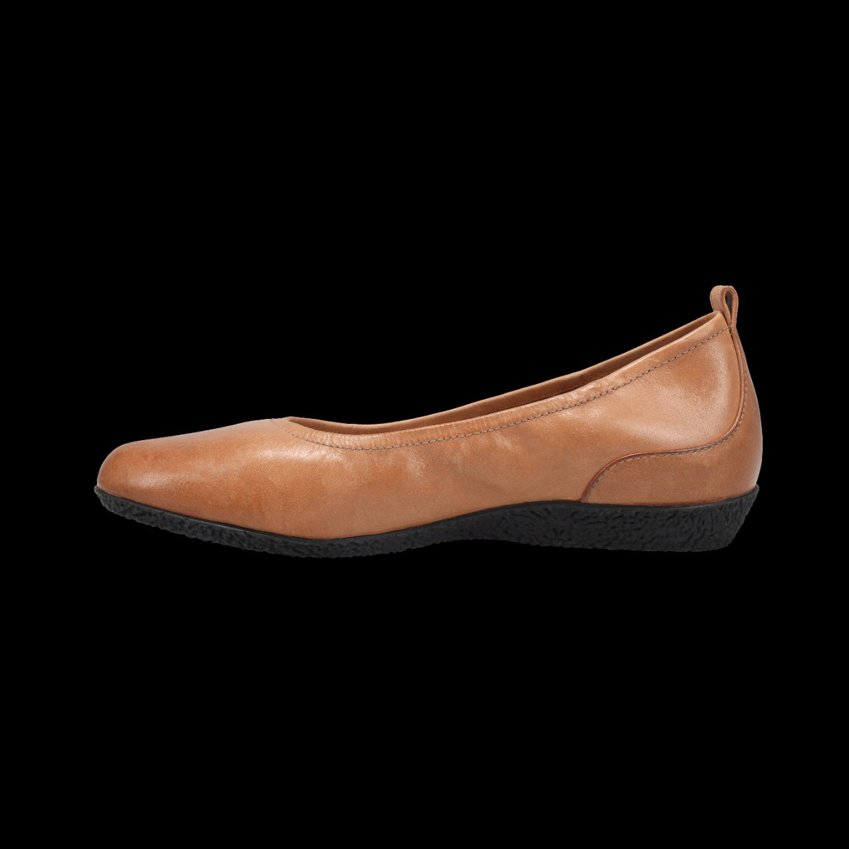 Le Bos Taos Caramel Chit Chat Women's Ballet Flat Shoes CHT-14210-CARA