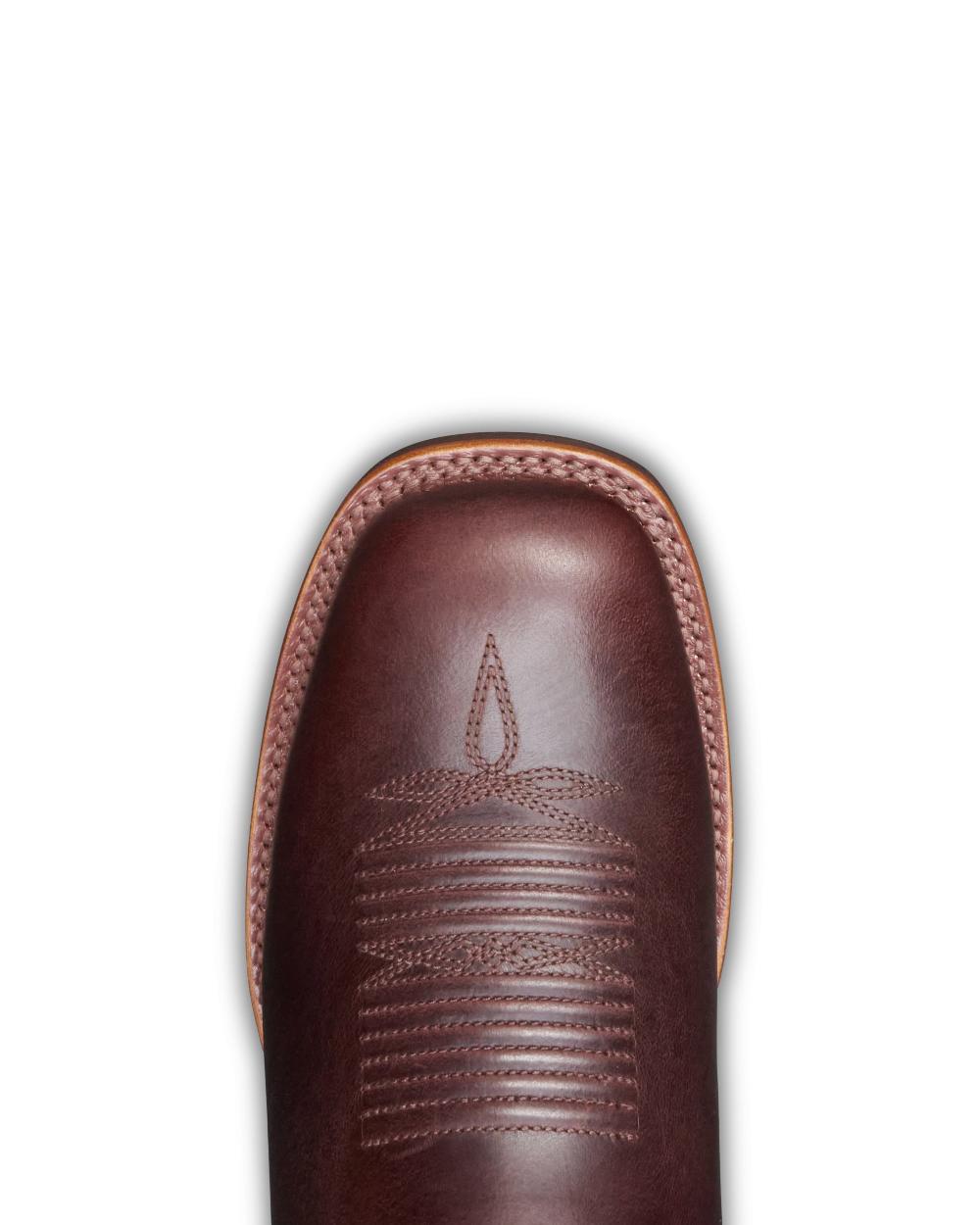 Le Bos Tecovas Chocolate/Sawdust Dusty Men's 11 Inch Square Toe Cowhide Cowboy Boots M10089DBS