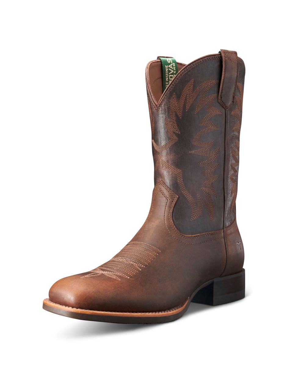 Le Bos Tecovas Cigar The Dusty Men's 11 Inch Square Toe Cowboy Boots M10089CIG