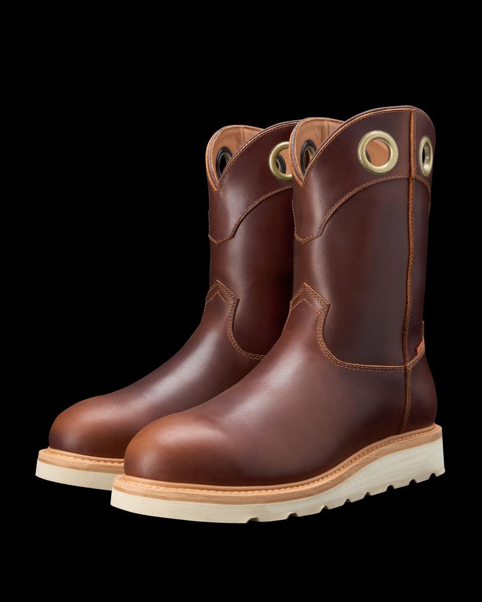 Le Bos Tecovas Maple Cowhide Longhaul Men's Waterproof Roper Composite Toe Work Boots M10082MAP