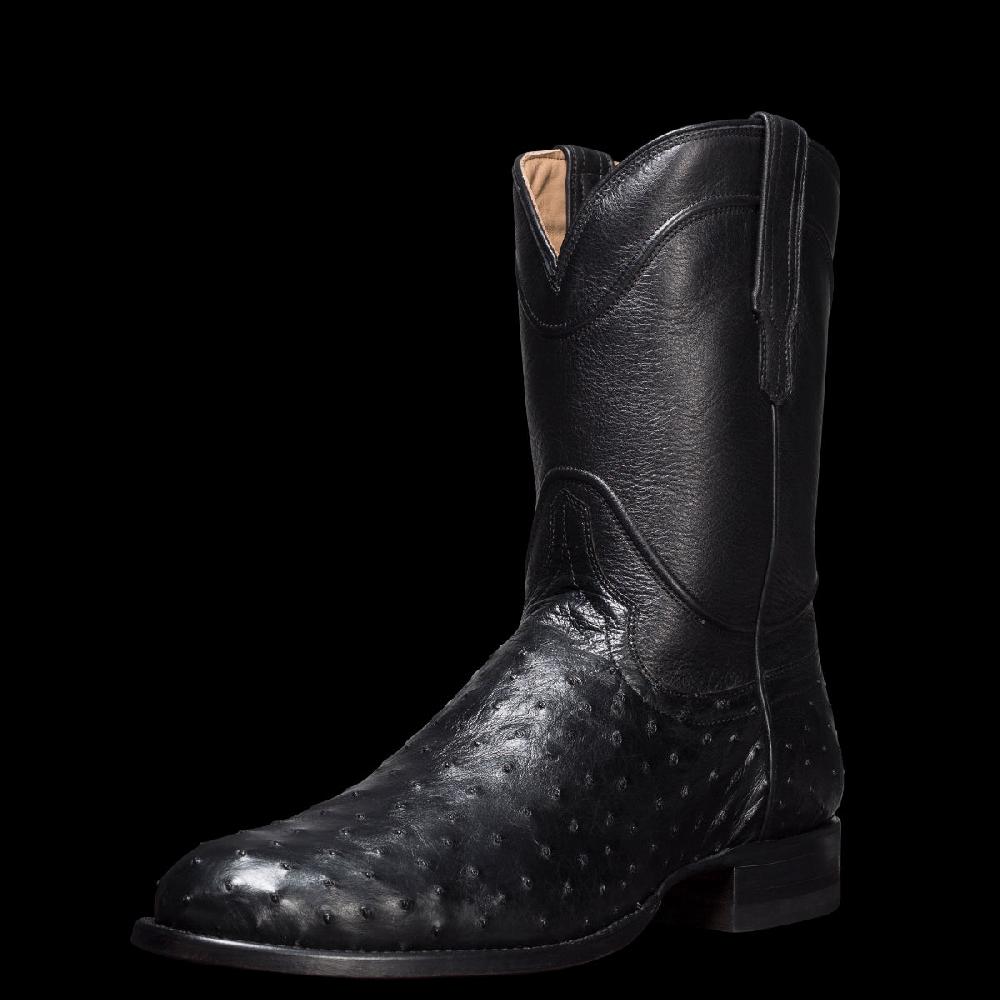 Le Bos Tecovas Midnight The Duke Men's Roper Boots DUKE-MIDNIGHT