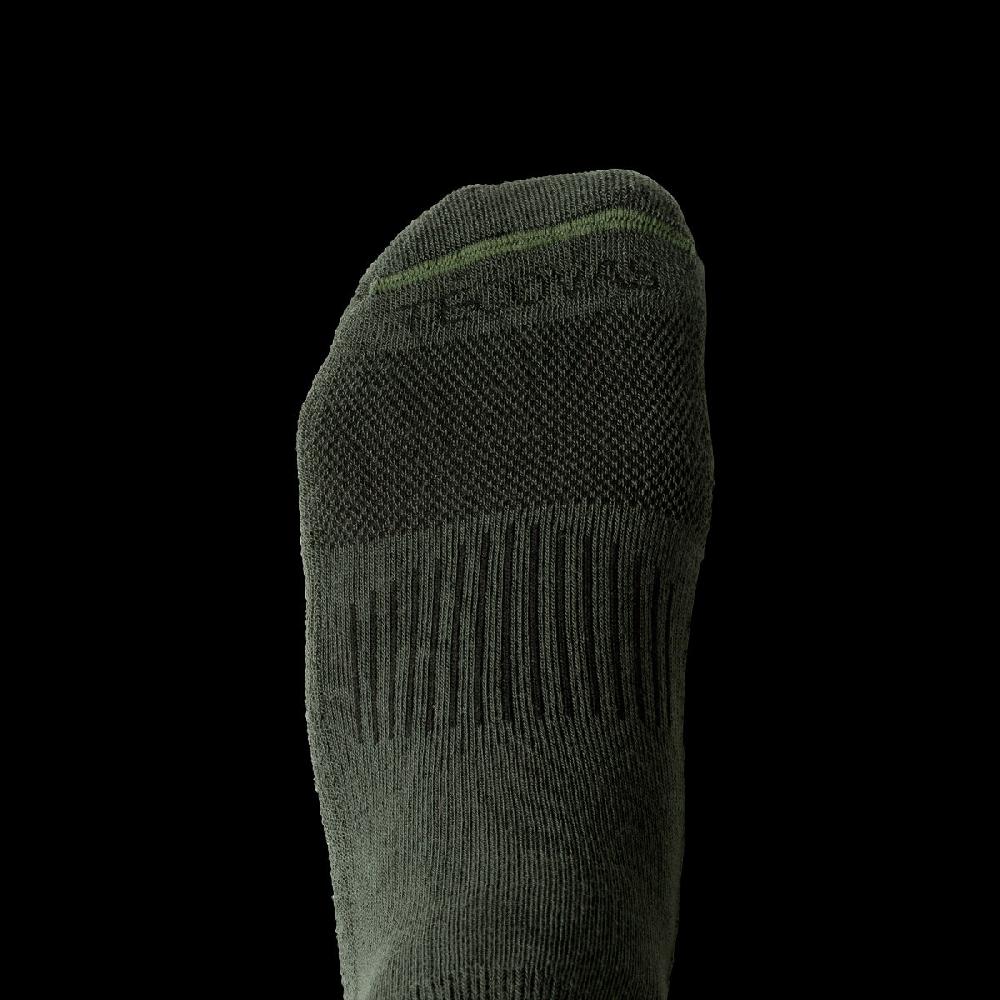 Le Bos Tecovas Over The Calf Forest Green Socks - 3 Pack