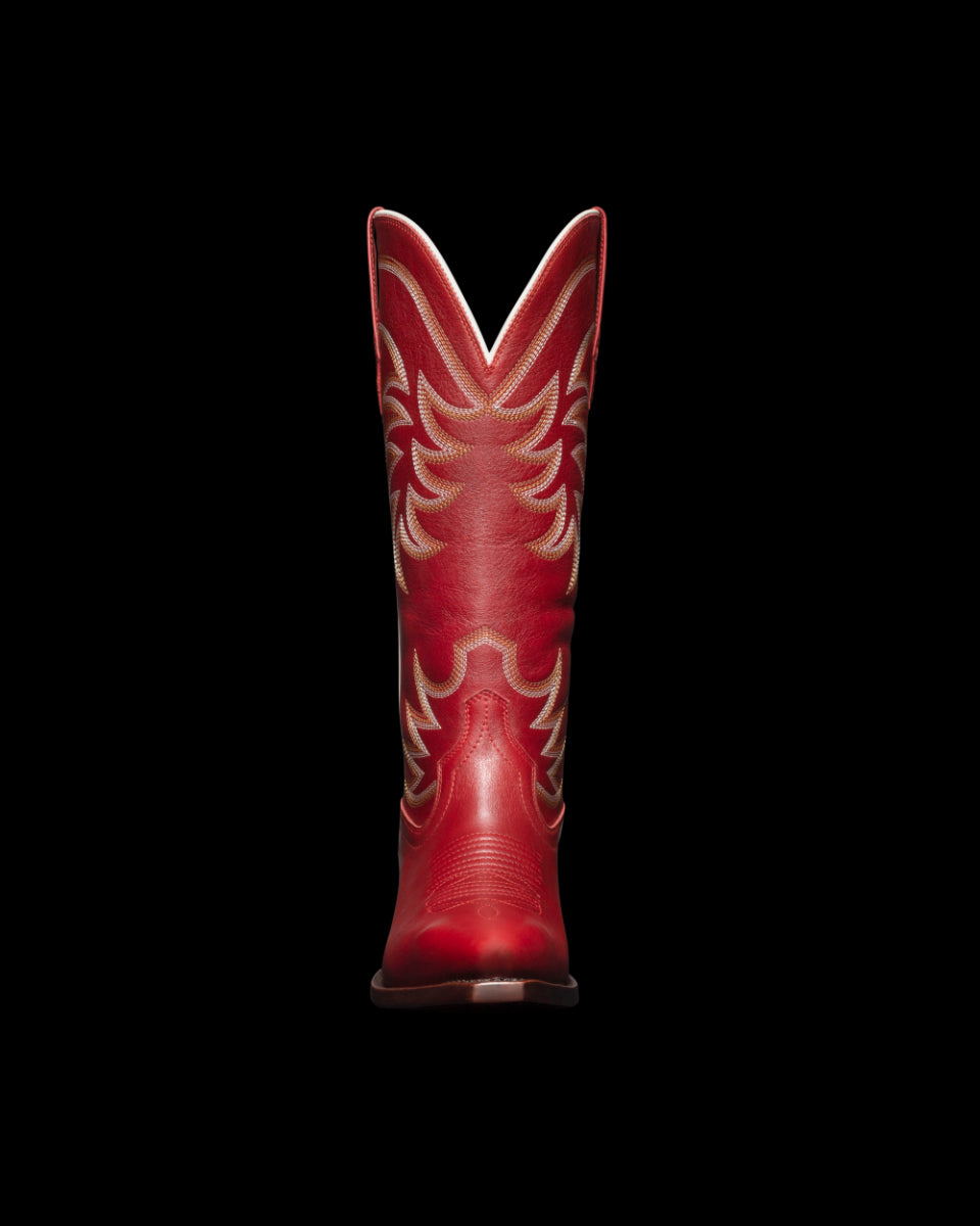 Le Bos Tecovas Scarlet The Annie Women's Cowhide Western Boots ANNIE SCARLET