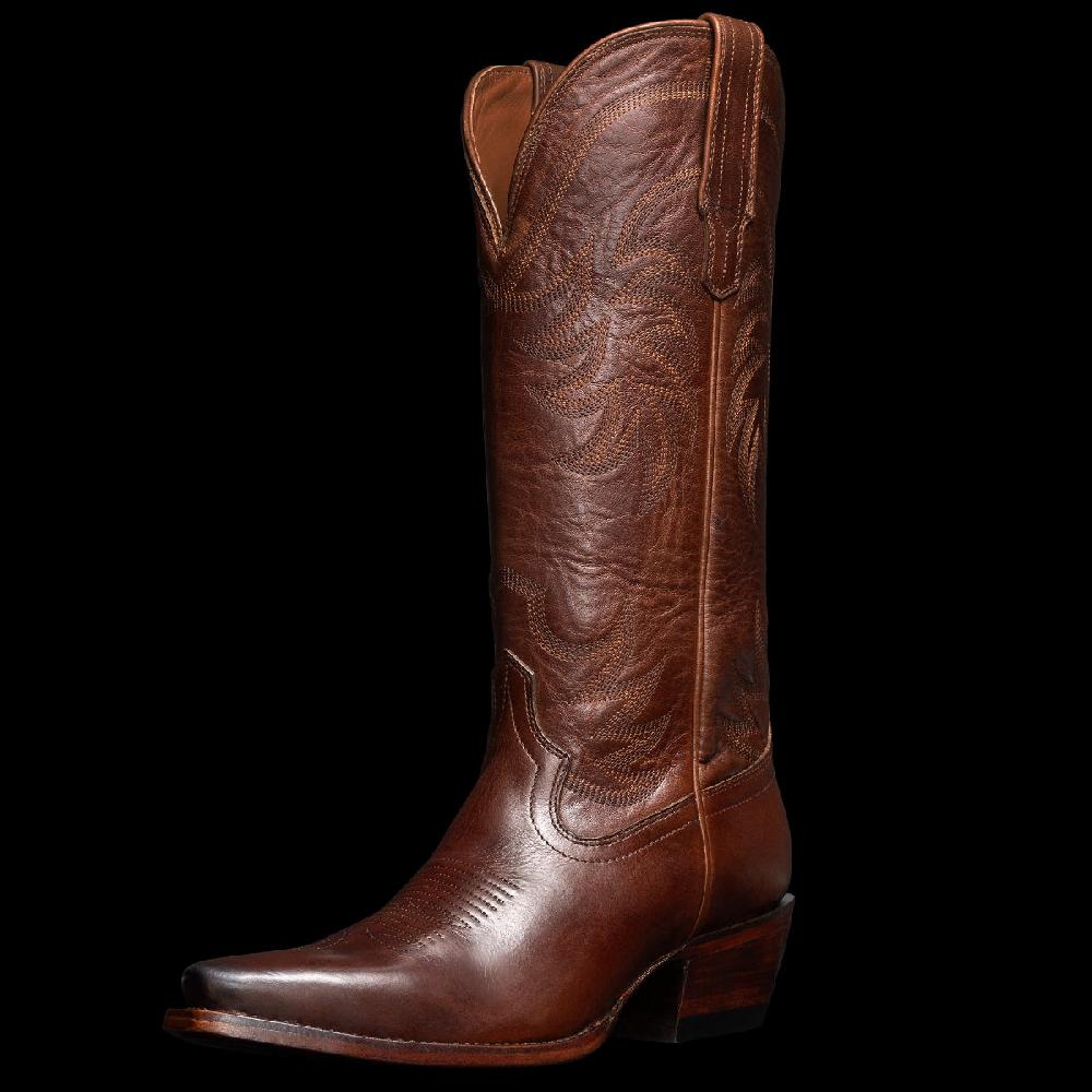 Le Bos Tecovas The Annie Sequoia 14 Inch Snip Toe Women's Cowgirl Boots ANNIE SEQUOIA