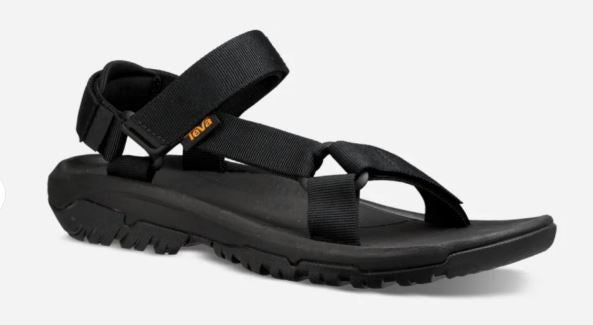le bos Teva Black Hurrican XLT2 Mens Hiking Sandals 1019234-BLK