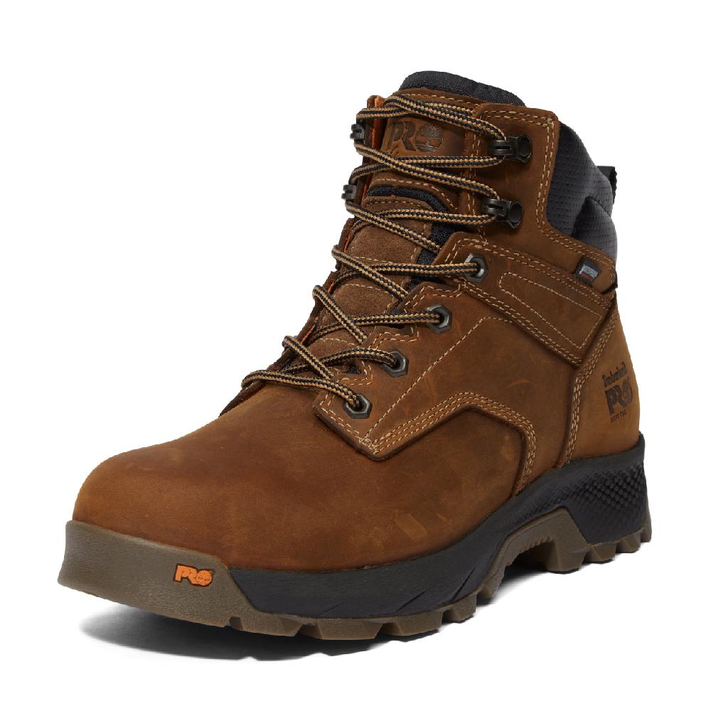 Le Bos Timberland Pro Brown Earth Bandit 6 Inch Titan EV WP Men's Soft Toe Workboots TB1A5M2T2141