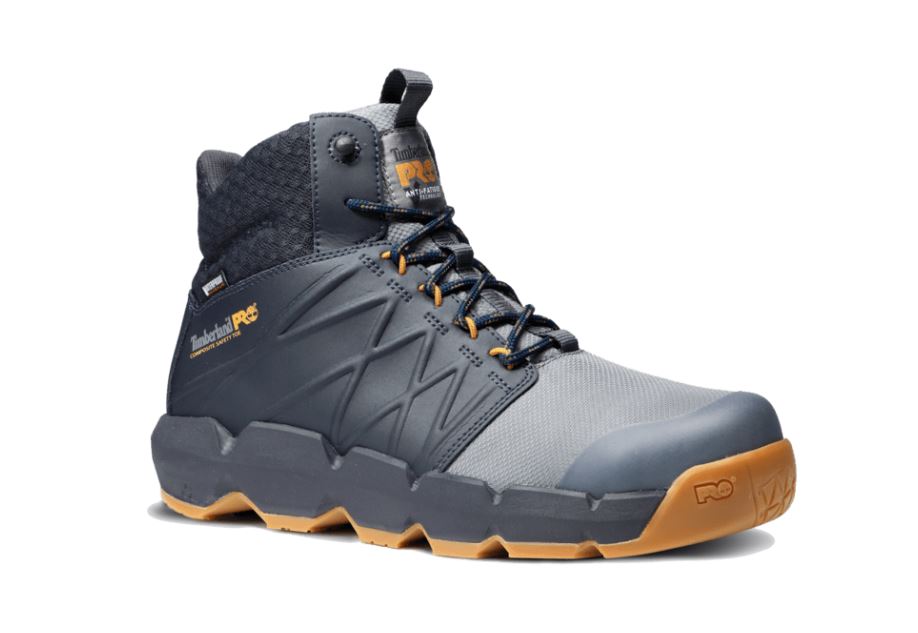 le bos Timberland Pro Grey Morphix 6 inch Composite Toe Waterproof Boots TB1A5YFU065