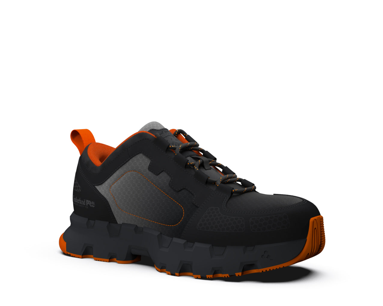 le bos Timberland PRO Grey Powertrain EV CT Men's Composite Safety Toe Work Shoes A5Z2B