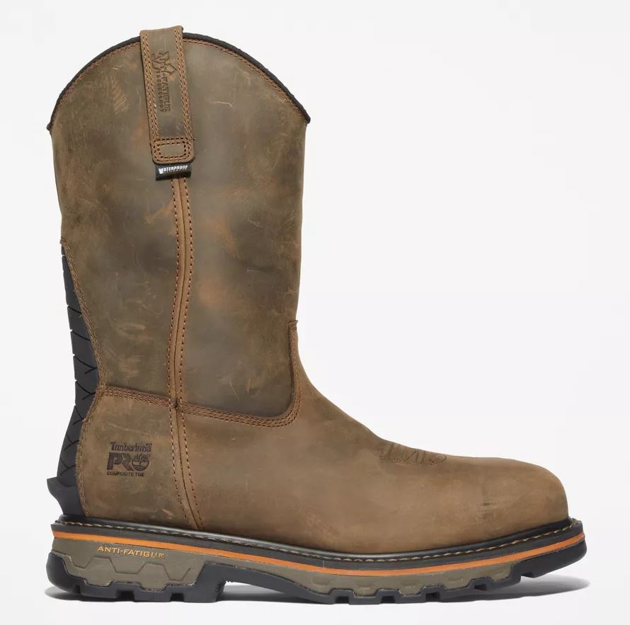 Le Bos Timberland Pro Men's True Grit Pull On Composite Toe Waterproof Work Boot A437Y