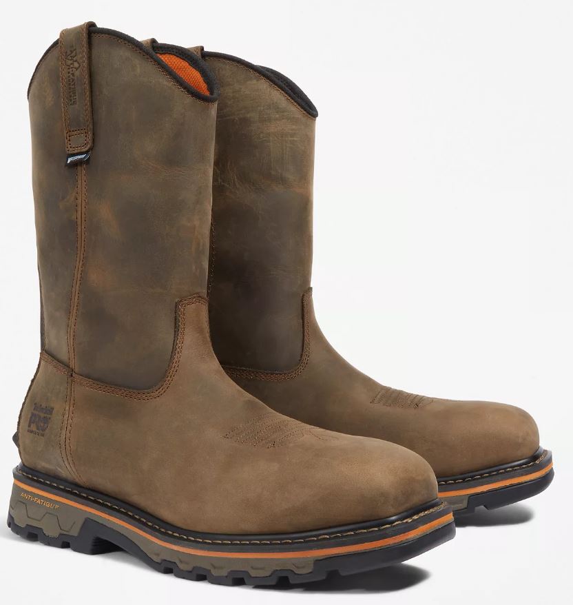 le bos Timberland Pro Men's True Grit Pull On Composite Toe Waterproof Work Boot A437Y