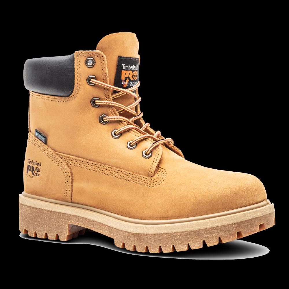 le bos Timberland Pro Wheat 6 Inch Direct Attach WP Ins 200G Men's Soft Toe Work Boots TB1650307131