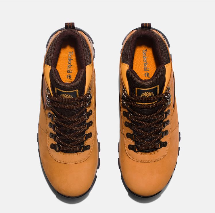 Le Bos Timberland Wheat Nubuck Mt Maddsen Waterproof Mid Men's Hiking Boots TB1A64TV231