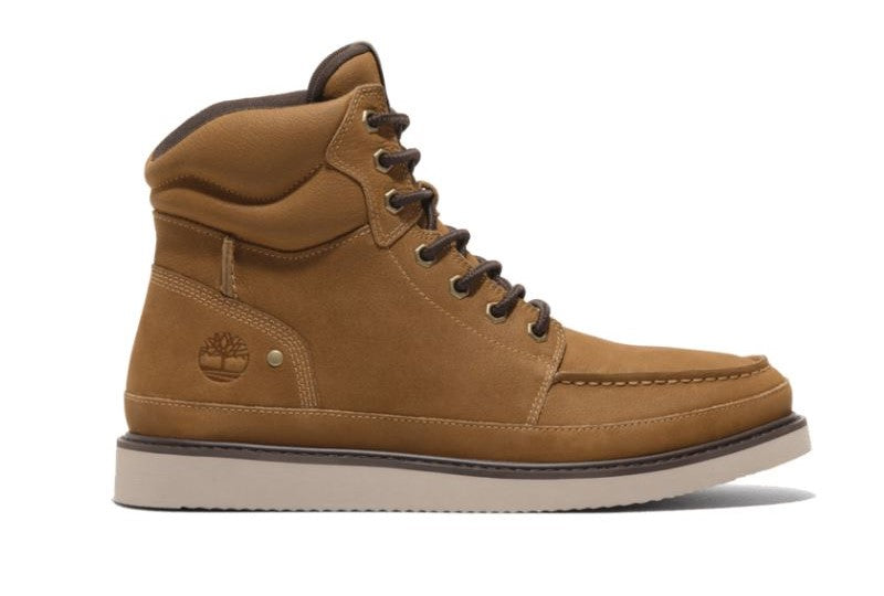 le bos Timberland Wheat Nubuck Newmarket Mid Lace Up Men's Boots TB0A698F754
