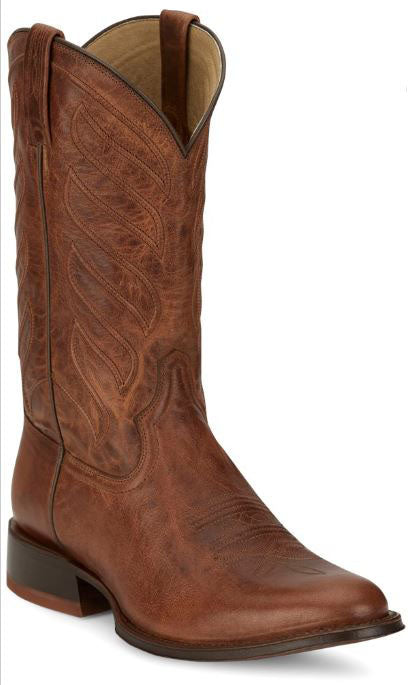 le bos Tony Lama Tan Goat Lenado Men's 12 inch Round Toe Boots DR3038