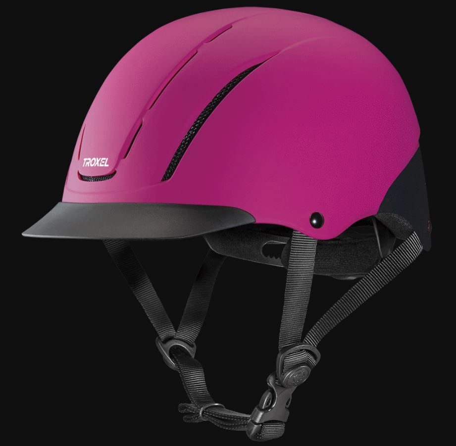 le bos Troxel Raspberry Duratec Spirit Riding Helmet 04-535