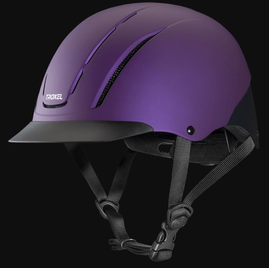 le bos Troxel Violet Duratec Spirit Riding Helmet 04-534