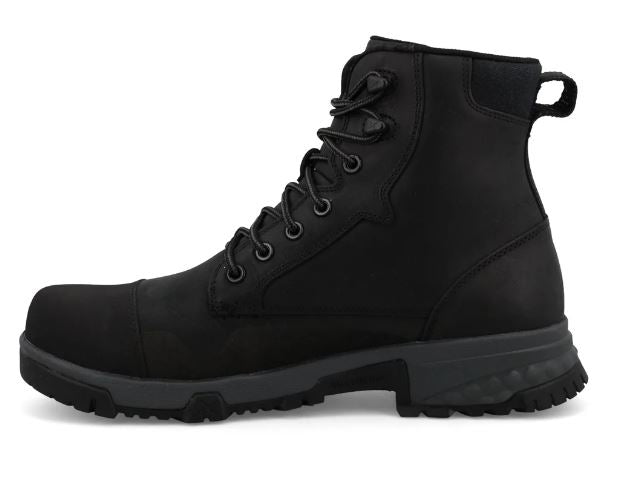 Le Bos Twisted X Black 6 Inch Men's Work Boots MXCN005