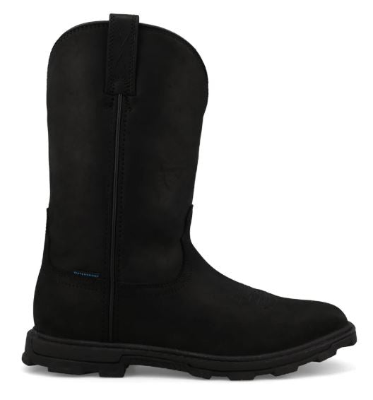 Le Bos Twisted X Black Ultralite X 10 Inch Women's Work Boot WULW001