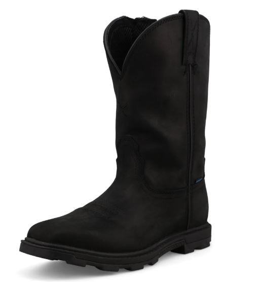 le bos Twisted X Black Ultralite X 10 Inch Women's Work Boot WULW001