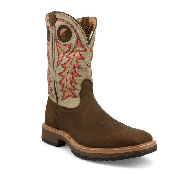 le bos Twisted X Bown Horseman 11 inch Men's Square Toe Western Boots MHM0024