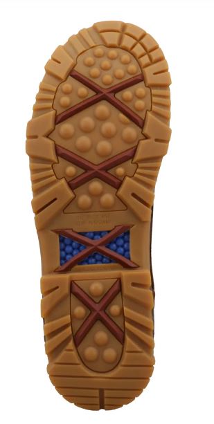 Le Bos Twisted X Brown 6 Inch Men's Work Boots MXCN004