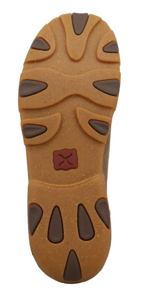 Le Bos Twisted X Brown Ultralite X Driving Moc Men's Boat Shoes MDMU003