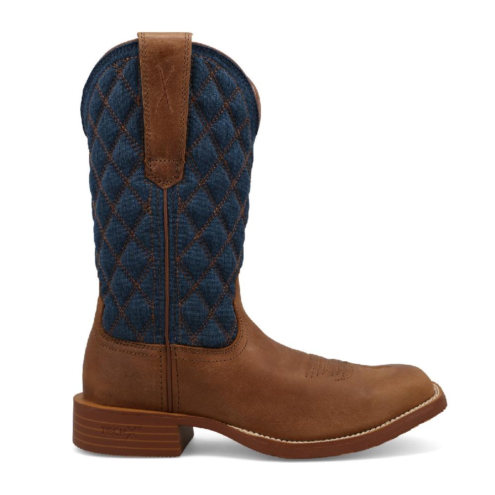 Le Bos Twisted X Ginger And Indigo Tech X 11 Inch Wide Square Toe Men's Boots WXTR015